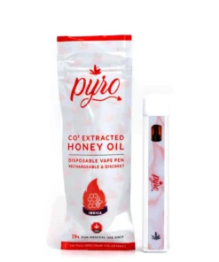 Pyro Extracts Disposable Vape – Honey Oil (1ml) Indica Rated 5.00 out of 5 based on 10customer ratings(