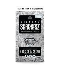 Diamond Shruumz Cookies & Cream Chocolate Bar 1pk