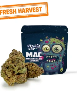 THC-A Flower Miracle Alien Cookies